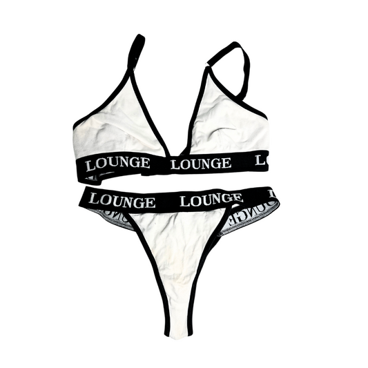 LOUNGE | Thong & Bra Set